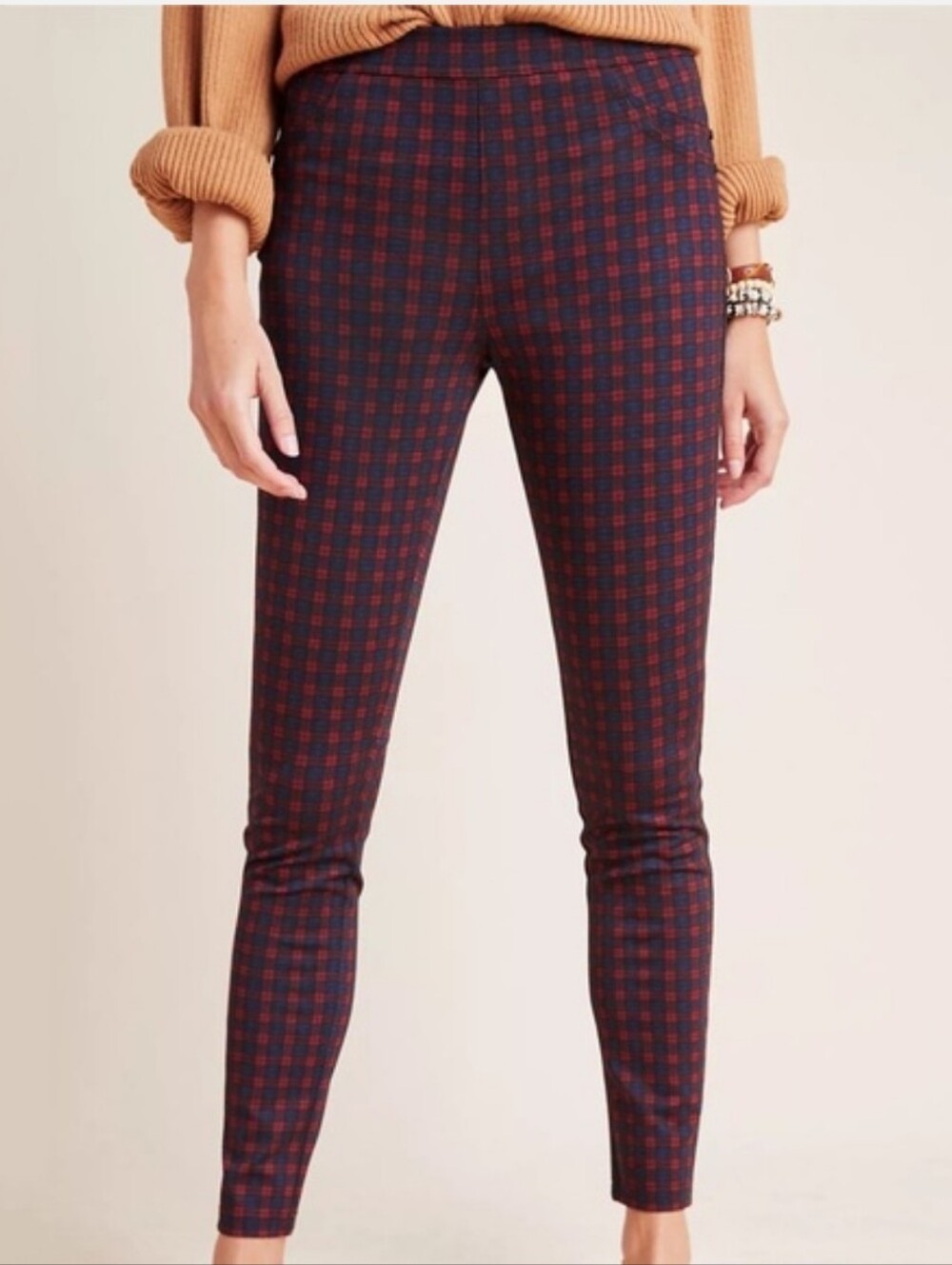 Anthropologie Sanctuary Finchley Plaid Leggins sz S